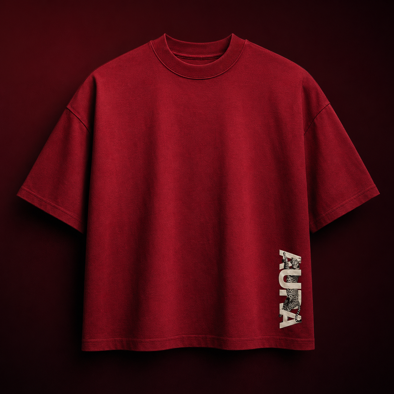 Untamed Oversized Printed T-Shirt