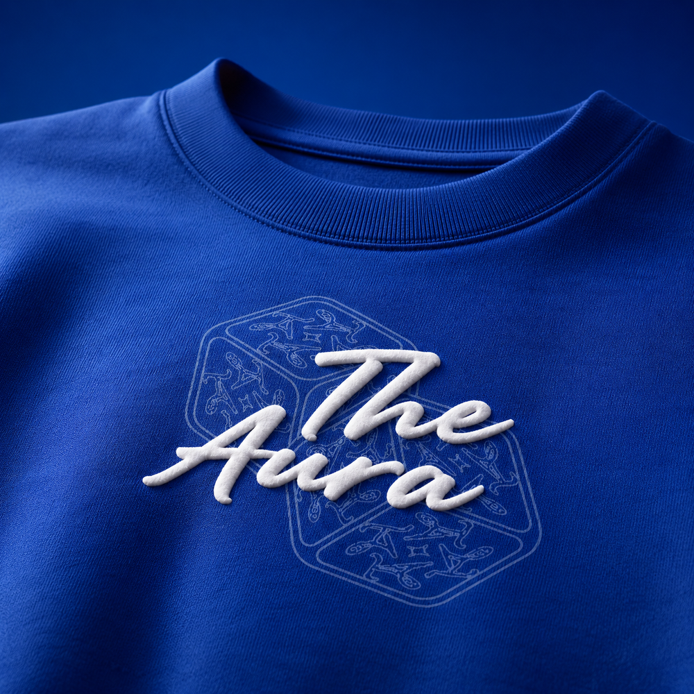 Odds Oversized Puff Print T-Shirt by The Aura – product view 3