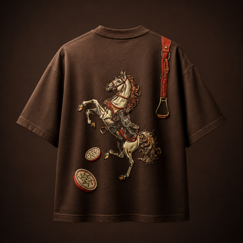 Legacy Oversized Puff Print T-Shirt