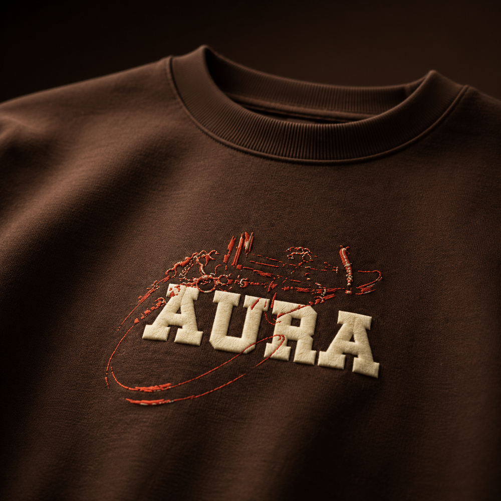 Legacy Oversized Puff Print T-Shirt by The Aura – product view 3